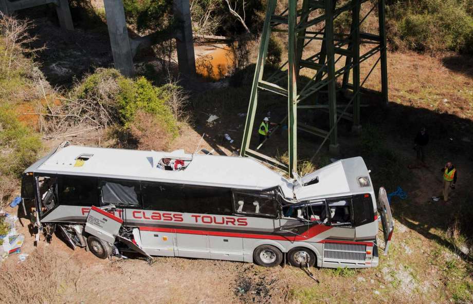 school bus crash in houston