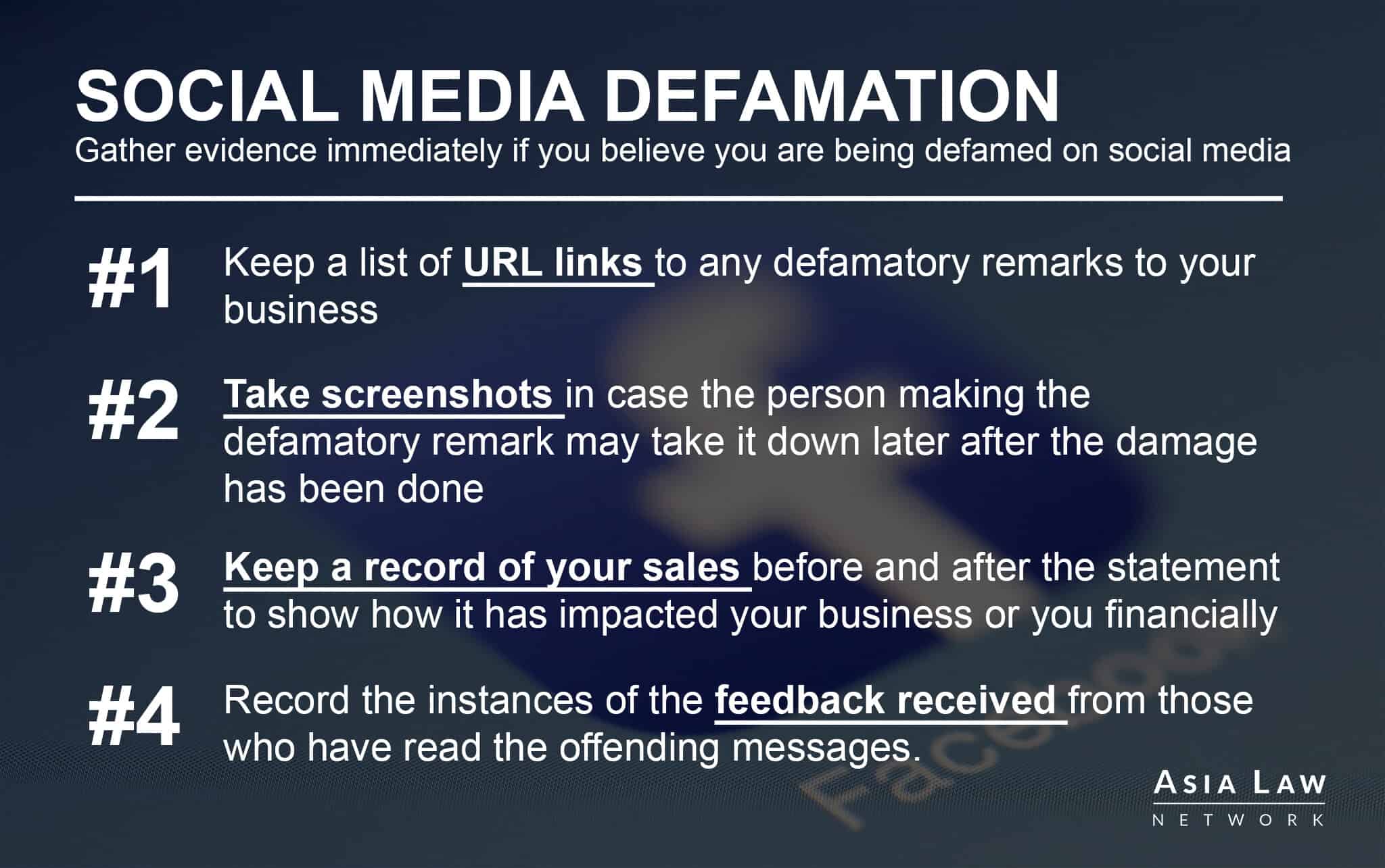 media defamation