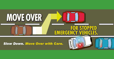 texas traffic laws regarding emergency vehicles
