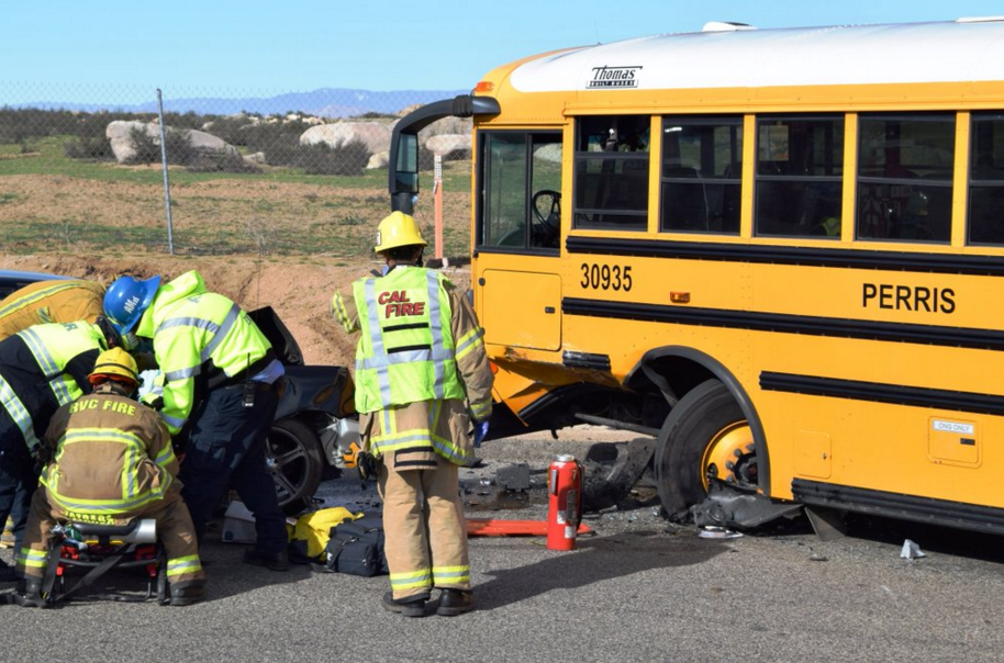 school bus crash houston