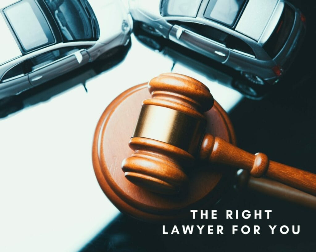 The right lawyer for you.